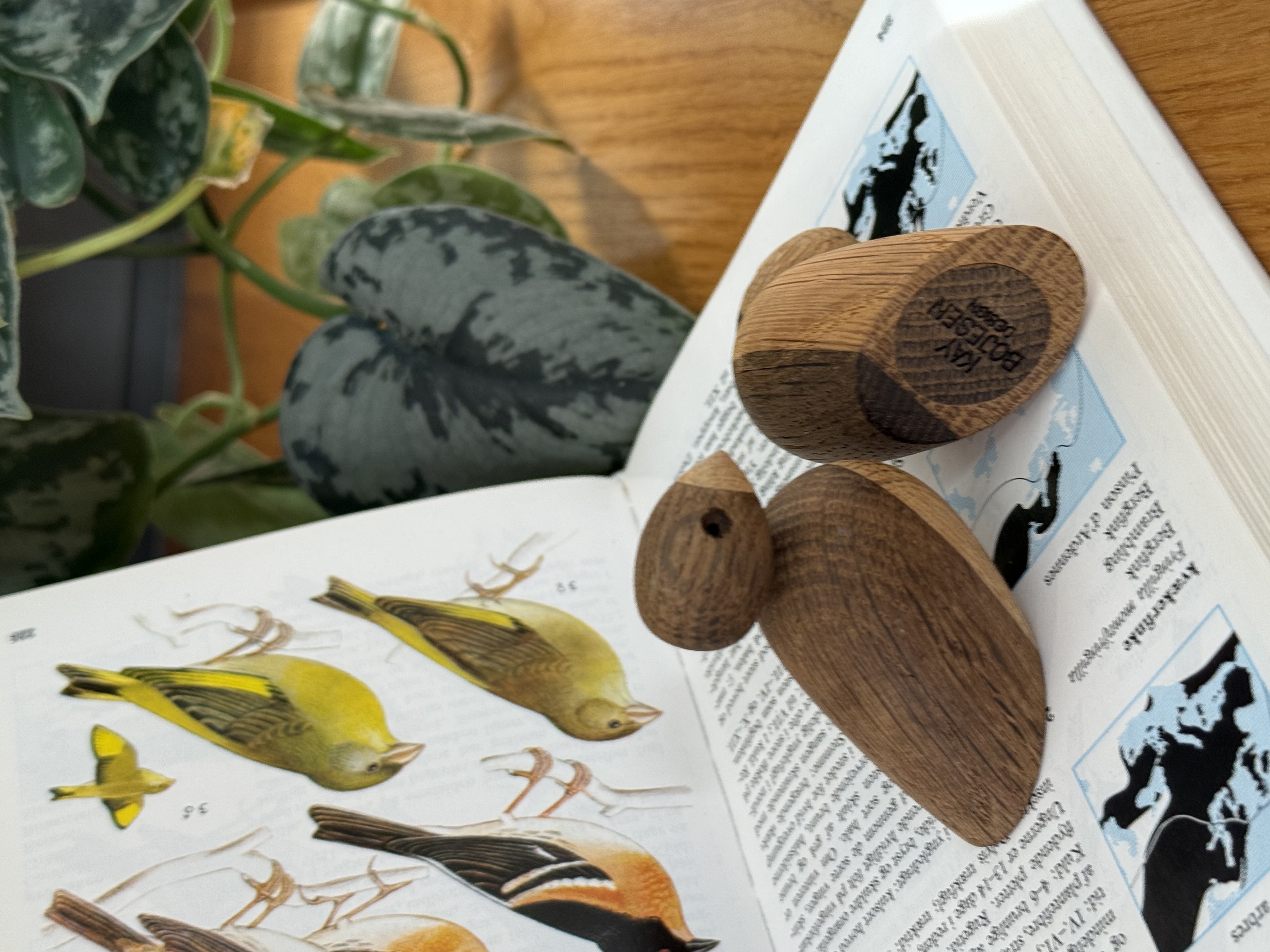 Mid century Scandinavian decor - Kay Bojesen sparrow pair