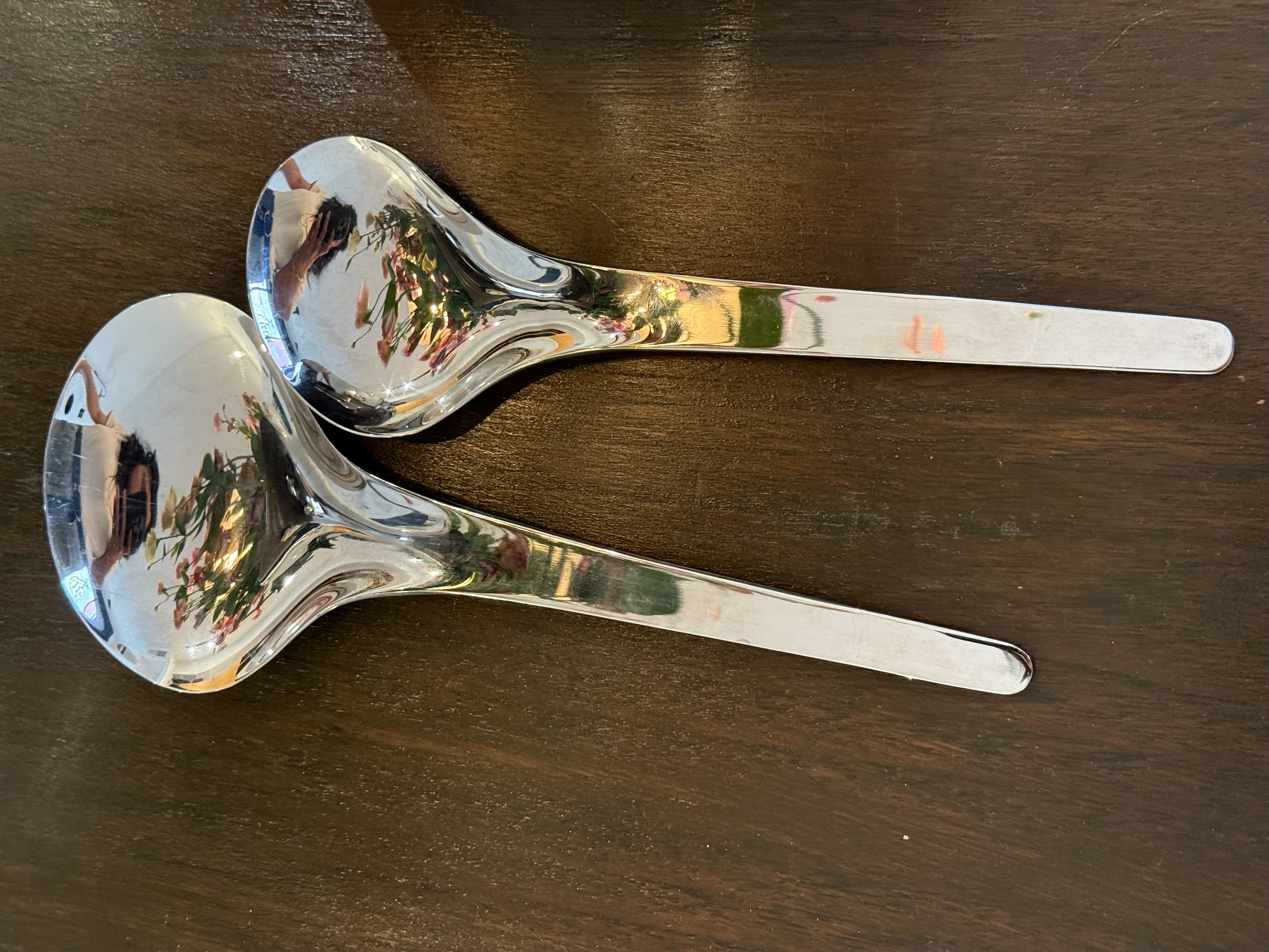 Vintage Danish kitchenware - Georg Jensen Bloom Spoons