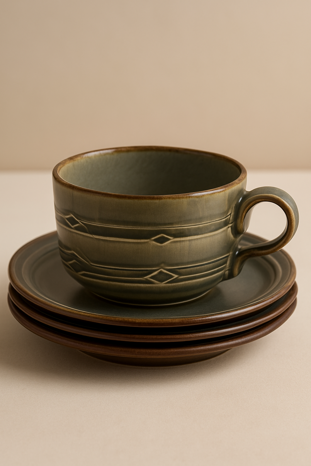 Mid century Danish tableware - Rune by Jens H. Quistgaard for Kronjyden / Nissen / Bing & Grøndahl, 1969-1988