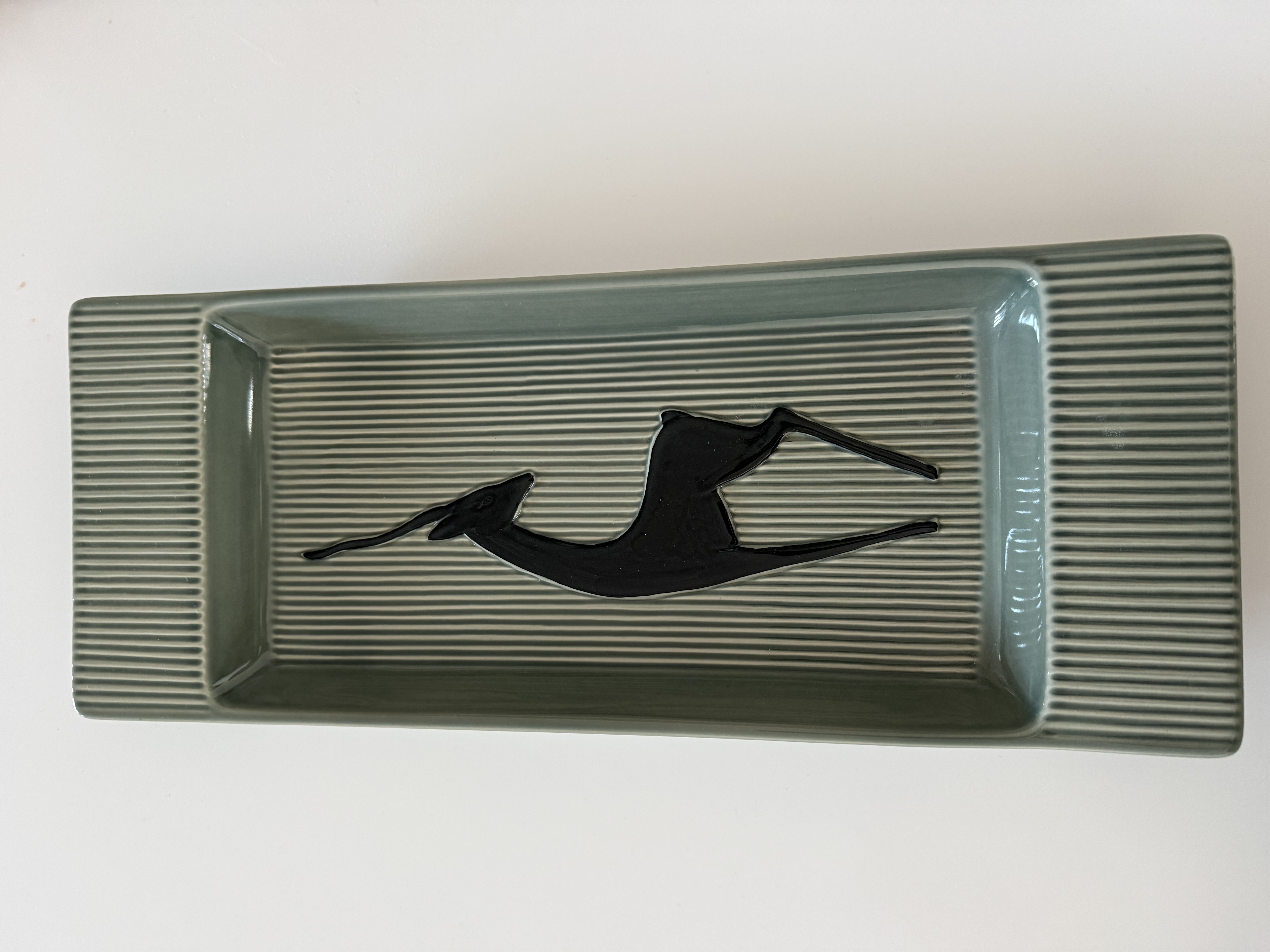 Mid century Danish decor - Søholm Ceramic Wall Plate