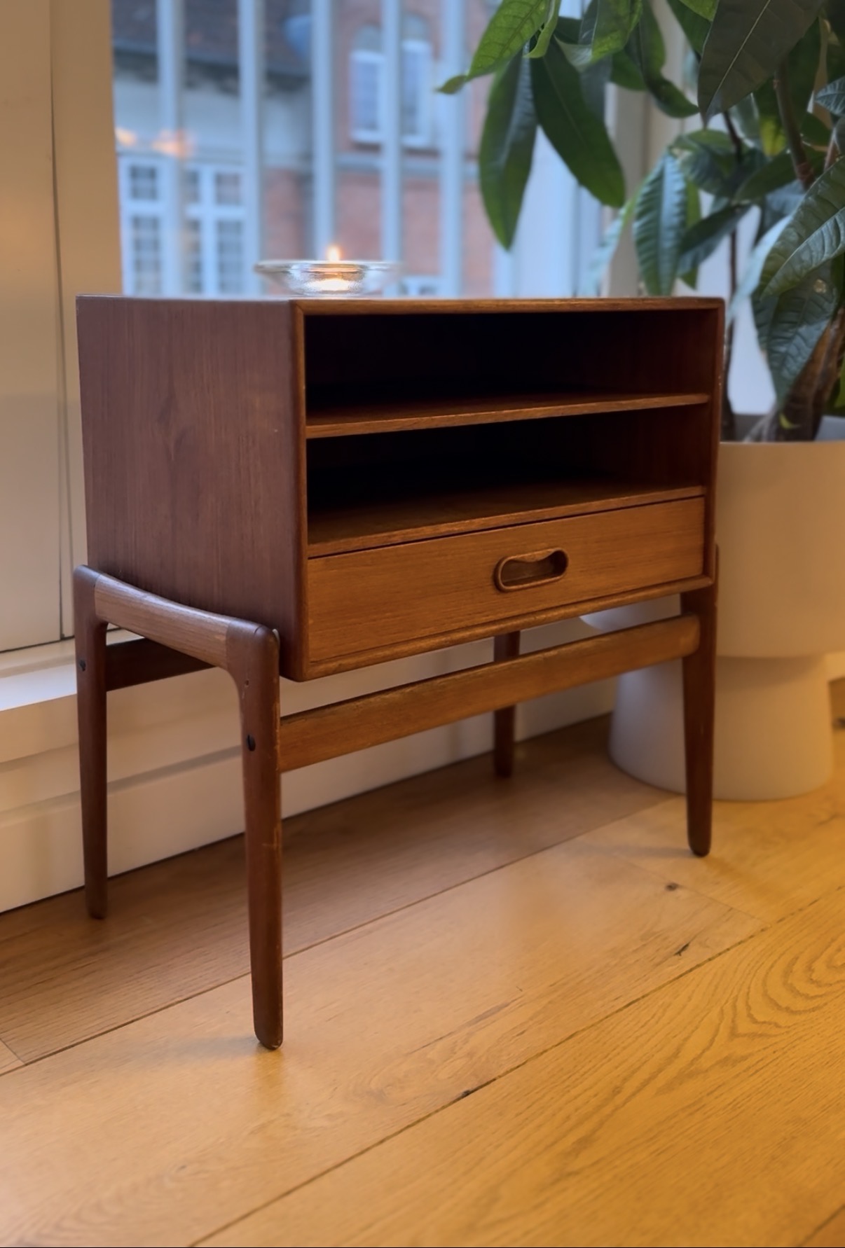 Mid century Scandinavian furniture - Arne Vodder Teak Nightstand