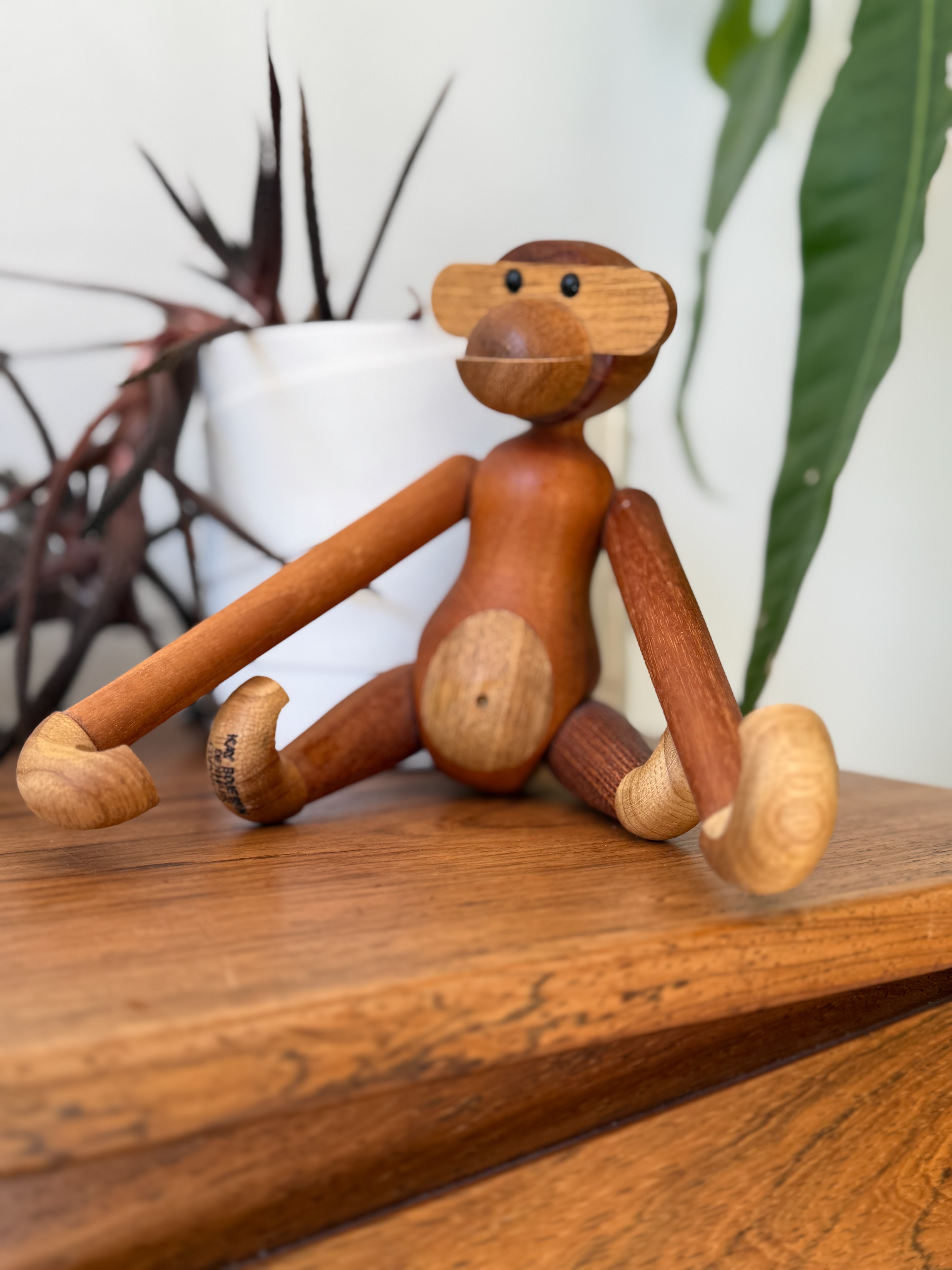 Mid century Scandinavian toys & games - Kay Bojesen Wooden Monkey