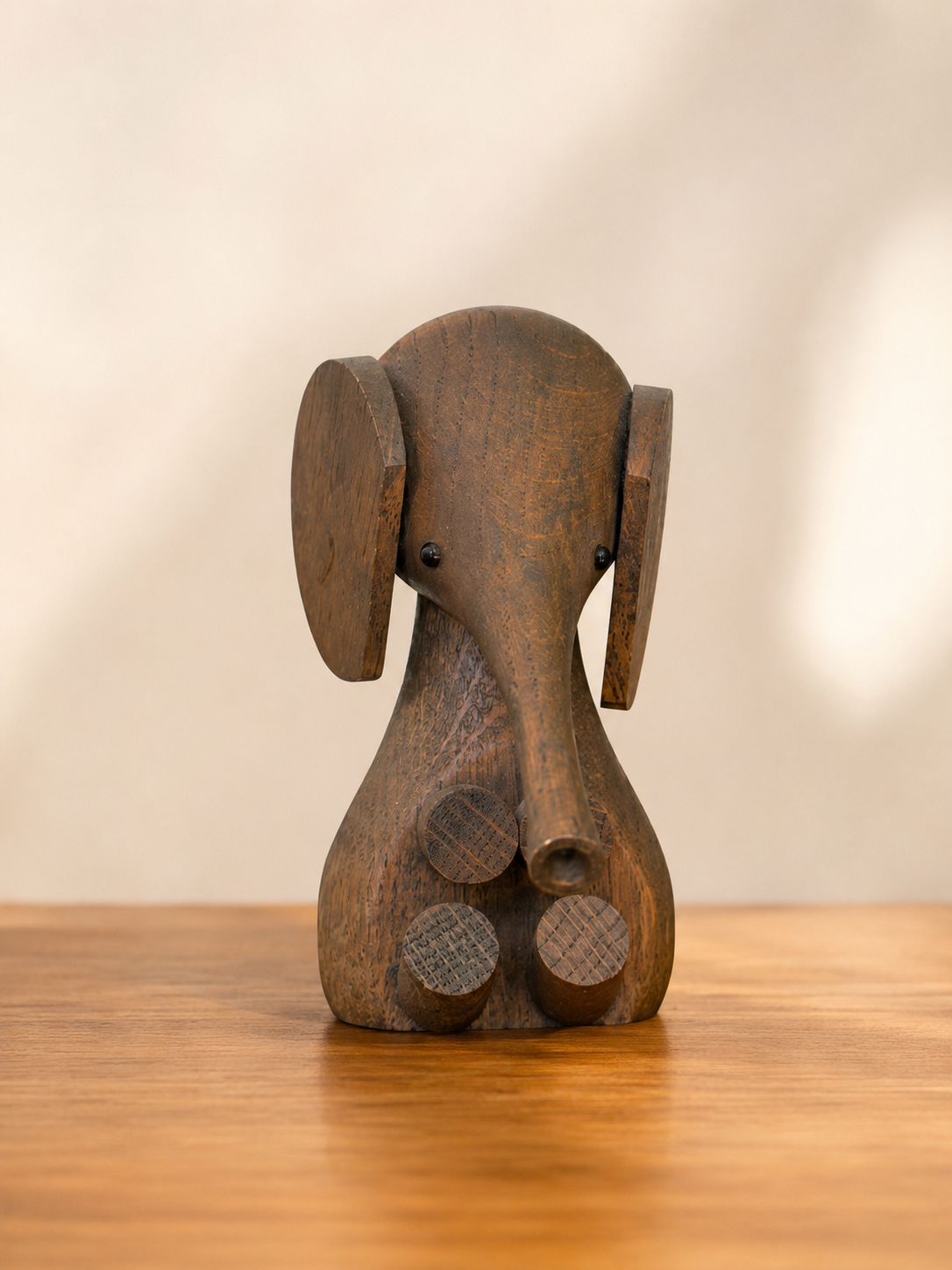 Mid century Danish decor - Lucie Kaas Wooden Elephant