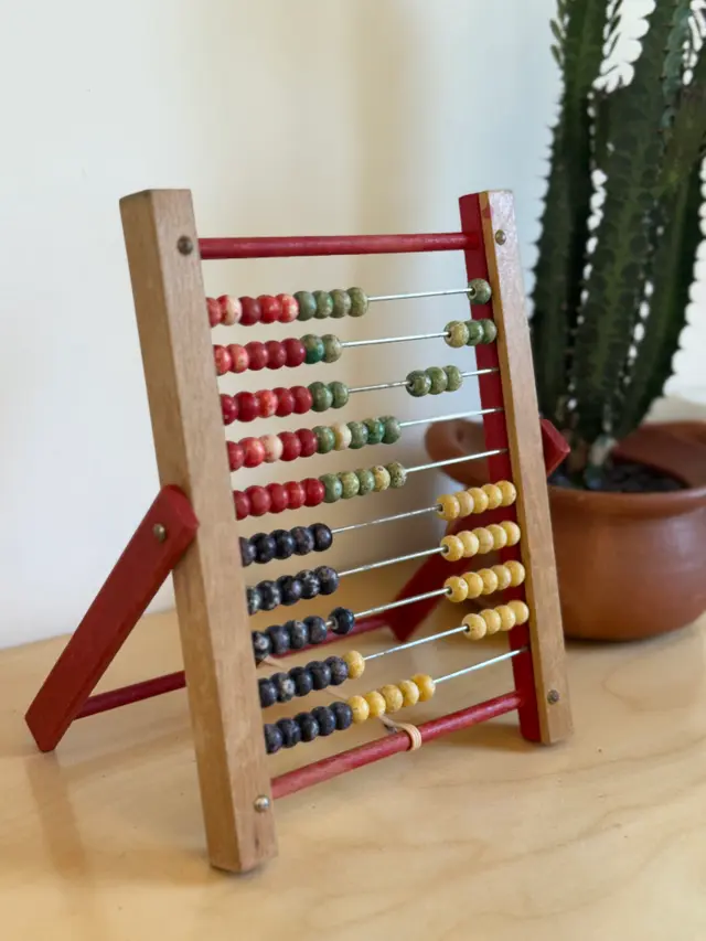 וינטג׳ ורטרו בדנמרק — חשבוניה מעץ. Decor, יד שניה מקופנהגן | דייניש | Field Notes & Finds