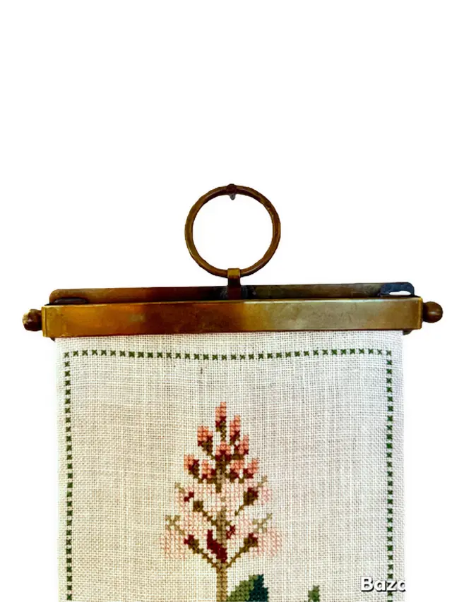 וינטג׳ ורטרו בדנמרק — פעמון פרחוני וינטג'. Textiles, יד שניה מקופנהגן | דייניש | Field Notes & Finds