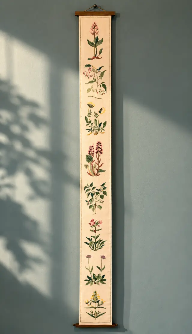 וינטג׳ ורטרו בדנמרק — פעמון פרחוני וינטג'. Textiles, יד שניה מקופנהגן | דייניש | Field Notes & Finds