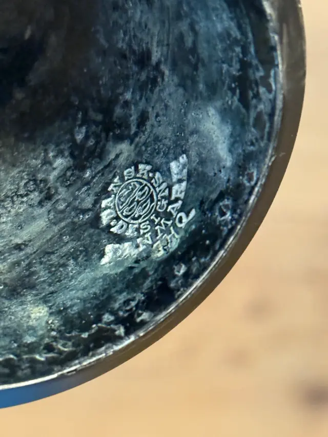 וינטג׳ ורטרו בדנמרק — פמוטים של דנסק. Candle Holder, יד שניה מקופנהגן | דייניש | Field Notes & Finds