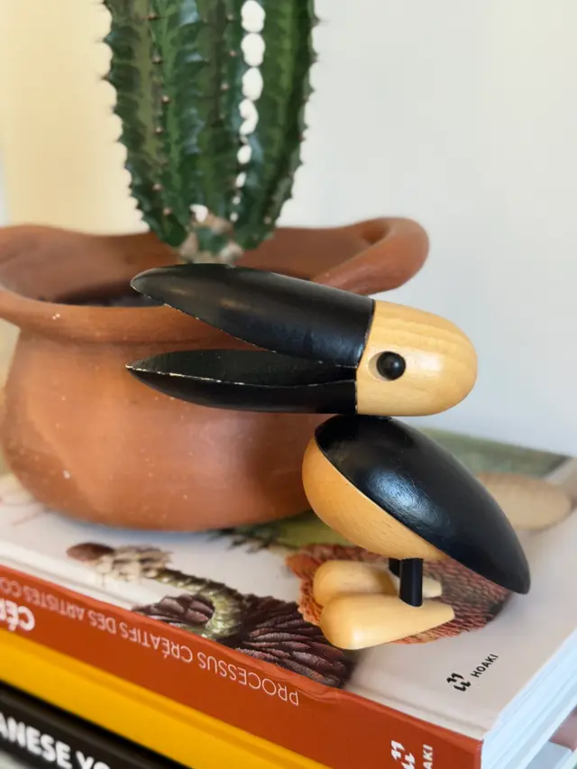 וינטג׳ ורטרו בדנמרק — פסלון שקנאי לוסי כאס. Figurine, יד שניה מקופנהגן | דייניש | Field Notes & Finds