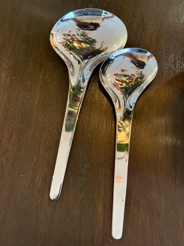 וינטג׳ ורטרו בדנמרק — כפות בלום ג'ורג' ג'נסן. Kitchenware, יד שניה מקופנהגן | דייניש | Field Notes & Finds