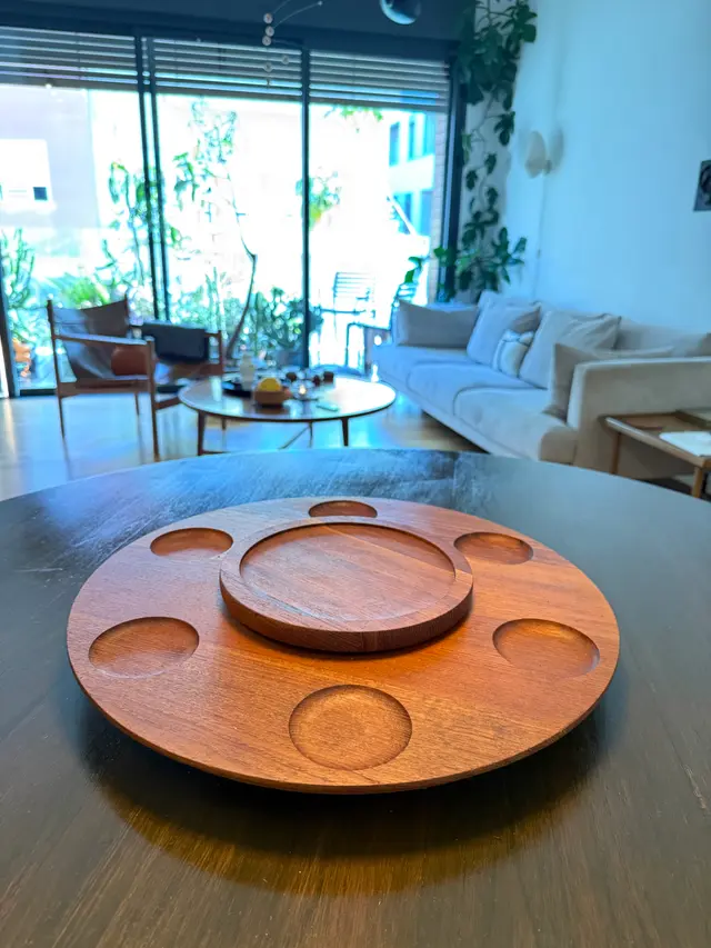 וינטג׳ ורטרו בדנמרק — לייזי סוזן מעץ טיק דני. Kitchenware, יד שניה מקופנהגן | דייניש | Field Notes & Finds