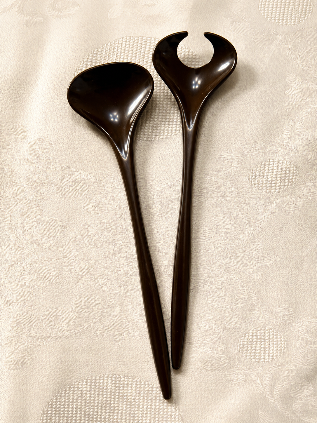 וינטג׳ ורטרו בדנמרק — כפות סלט דניות רטרו. Kitchenware, יד שניה מקופנהגן | דייניש | Field Notes & Finds
