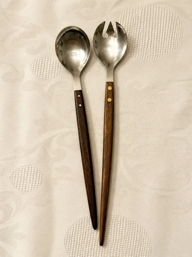 וינטג׳ ורטרו בדנמרק — מערכת סלט דנית. Kitchenware, יד שניה מקופנהגן | דייניש | Field Notes & Finds
