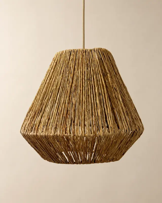 וינטג׳ ורטרו בדנמרק — מנורת תלייה יוטה. Lighting, יד שניה מקופנהגן | דייניש | Field Notes & Finds